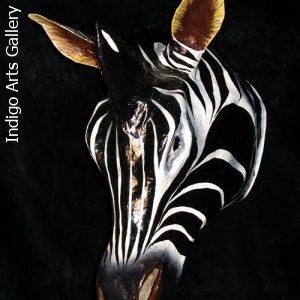 Zebra Carnival Mask