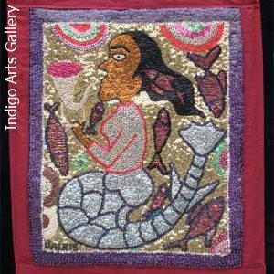 "La Sirene" Vodou Banner