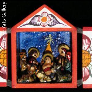 Nacimiento (Nativity) - Small Retablo