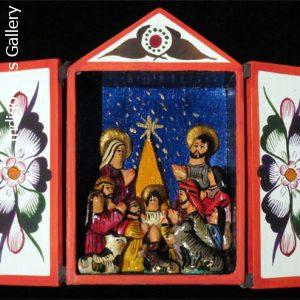 Nacimiento (Nativity) - Medium Retablo