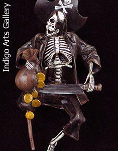 Skeleton Pirate - Retablo figure