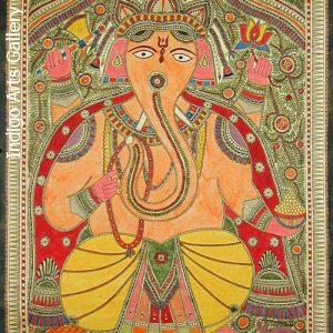 Ganesh - Mithila painting