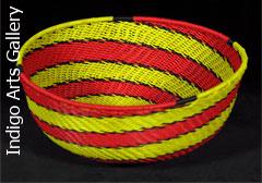 Imbenge Zulu Telephone Wire Basket (bowl shape)