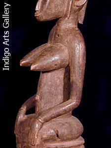 Seated Bamana Female Figure