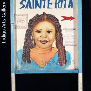 COIFFURE et TRESSE SAINTE RITA Two-sided Hairdresser Sign