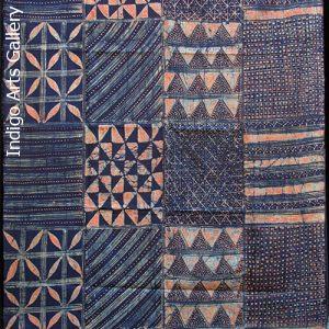 Yoruba Indigo Batik Cloth