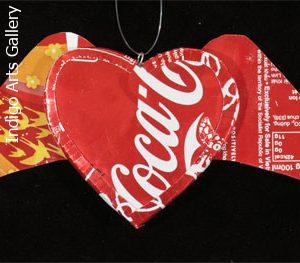 C*ca-C*la Winged Heart Ornament