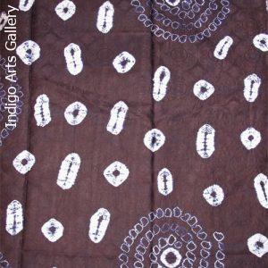 Yoruba Adire Oniko Indigo Tie-dye Cloth