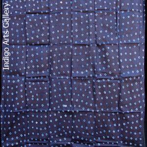 Yoruba Adire Oniko Indigo Tie-dye Cloth