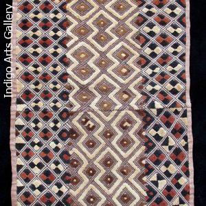 Shoowa Raffia Two-Panel Textile