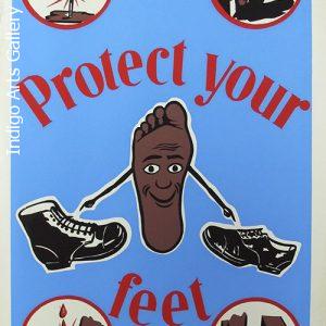 Protect your feet - Workplace Safety Poster #18