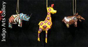 Painted Soda Can Animal Ornaments