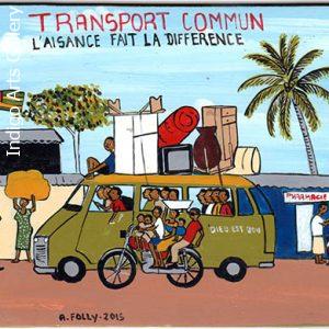 "Transport Commun" Signboard