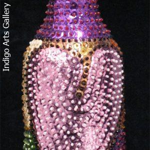 Erzulie Freda (purple)" Vodou Bottle