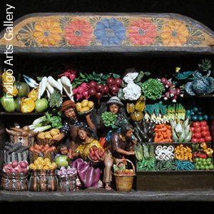 Mercado de las Verduras (Produce Market) Retablo