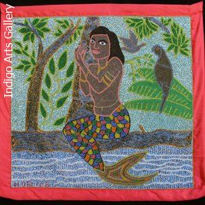 La Sirene at the Water's Edge Vodou Banner