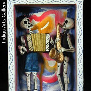 Musicos Muertes Retablo