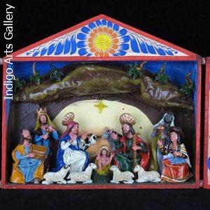 Nacimiento (Nativity) - Retablo (large)