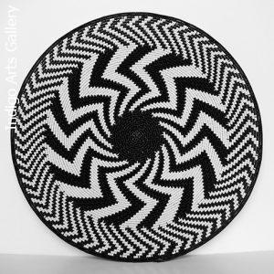 Imbenge Zulu "Hardwire"Wire Basket - geometric style