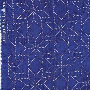 Indigo Bandhani Cotton Scarf