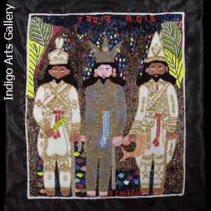 Trois Rois - Vodou Flag