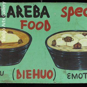 Sis. Alareba Special Food - Signboard