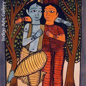 The Eternal Lovers (Radha and Krishna)