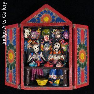 Mask Shop of the Dead - Retablo