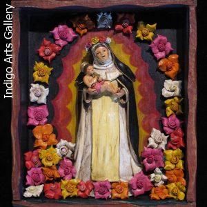 Santa Rosa de Lima - Retablo Frame (without doors)