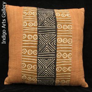 Bogolanfini Mud-cloth Pillow