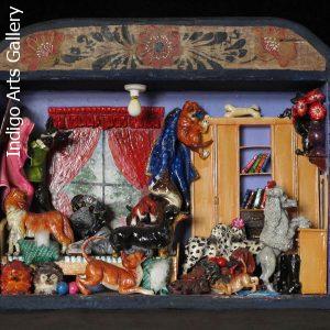 La Casa de los Perros (House of Dogs) Retablo