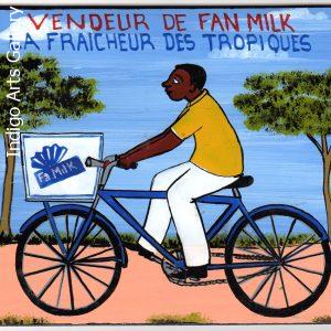 "Vendeur de Fan Milk" Mini Signboard