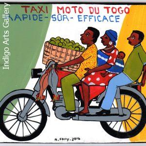 "Taxi Moto du Togo" Mini Signboard