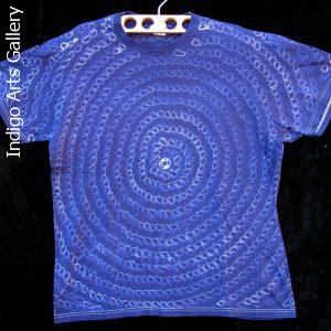 Indigo Tie-dye T-shirt by Gasali Adeyemo