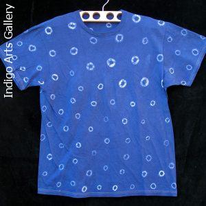 Indigo Tie-dye T-shirt by Gasali Adeyemo