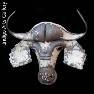 Recycled Steel Cape Buffalo Mask