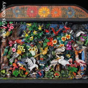 Birds of Paradise - Retablo