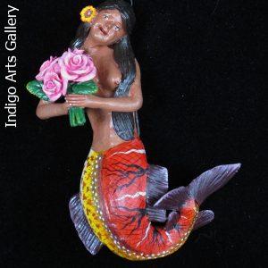 La Sirena (Mermaid) Retablo Ornament