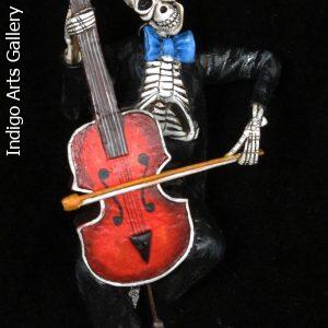 Musico Muerte - Retablo figure