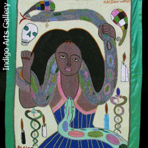 Haidah Wedo (Mamy Wata) - Vodou Flag