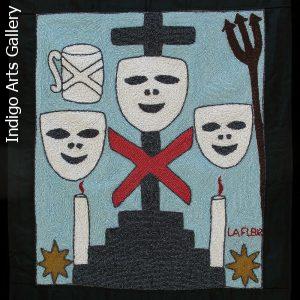 Baron La Croix - Vodou Flag