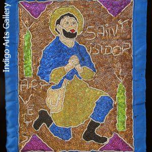 St. Isidor - Vodou Flag