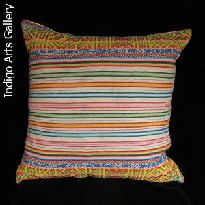 Vintage "Manta" Textile Pillow from Highland Peru