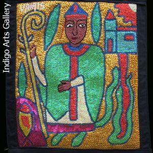 Damballa (St. Patrick) - Vodou Flag