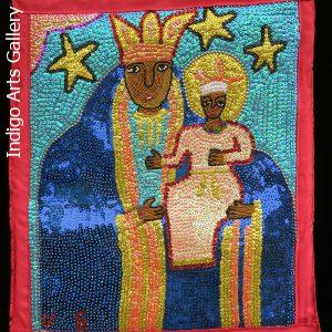 Erzulie Dantor - Vodou Flag