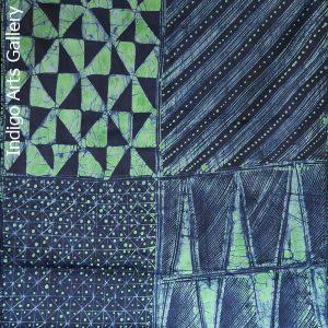 Yoruba Indigo Batik Cloth