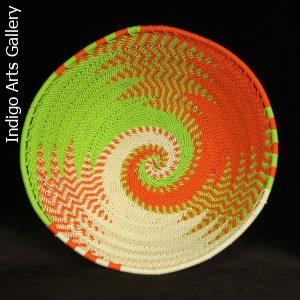 Imbenge Zulu Telephone Wire Basket (bowl shape)