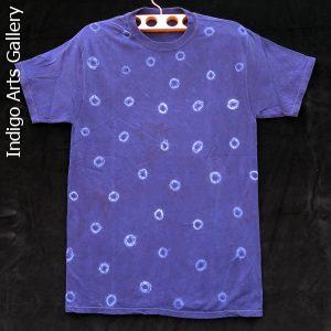 Indigo Tie-dye T-shirt by Gasali Adeyemo