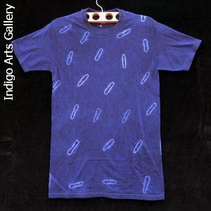 Indigo Tie-dye T-shirt by Gasali Adeyemo