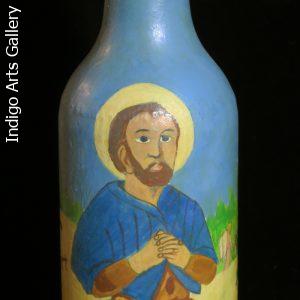 Papa Zaka/St. Isidore - Vodou Bottle